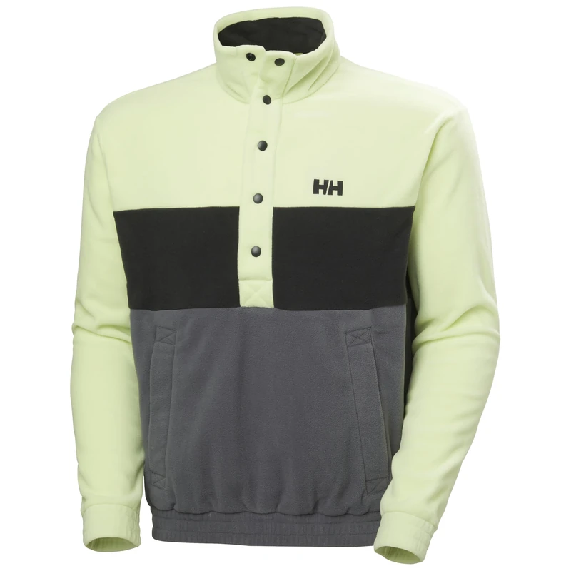 Helly Hansen Men's Daybreaker Hugg Snap Fleece, Washed Lime, L
