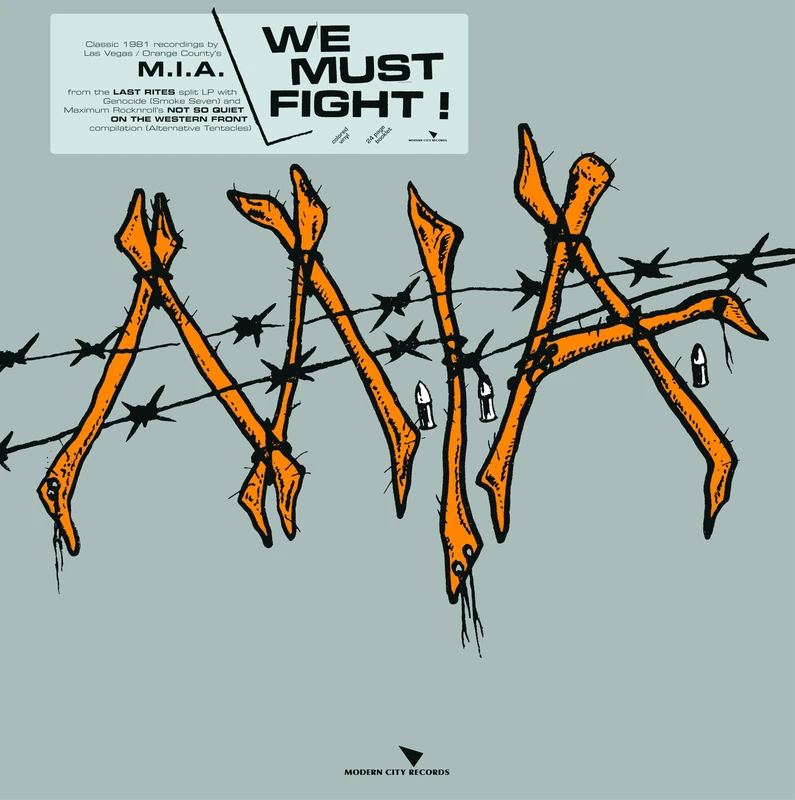 We Must Fight! - Hand-screened Cover Version [Vinyl LP] [VINYL]