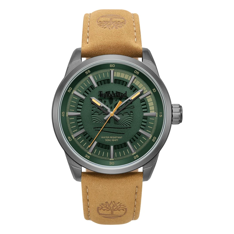 Timberland Men's Analogue Quartz Watch with Leather Strap TDWGA0083201