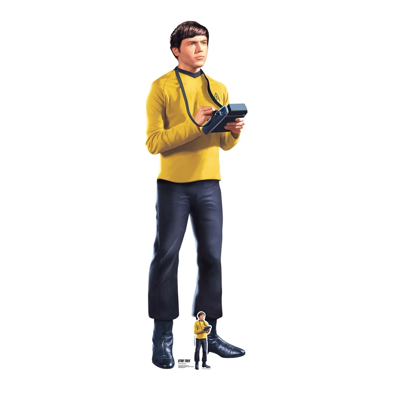 Star Cutouts – SC4816 – Star Trek Pavel Chekov Lifesize Cardboard Cutout 171cm – Walter Koenig – Official Star Trek Gift & Event Display