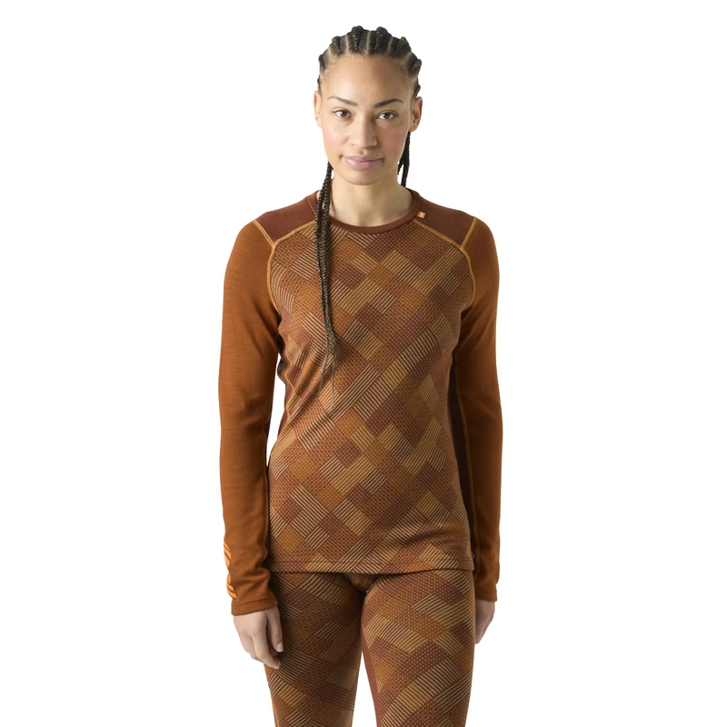 Helly Hansen Women's W LIFA Merino Midw Gra Crew, Ginger Biscuit, M