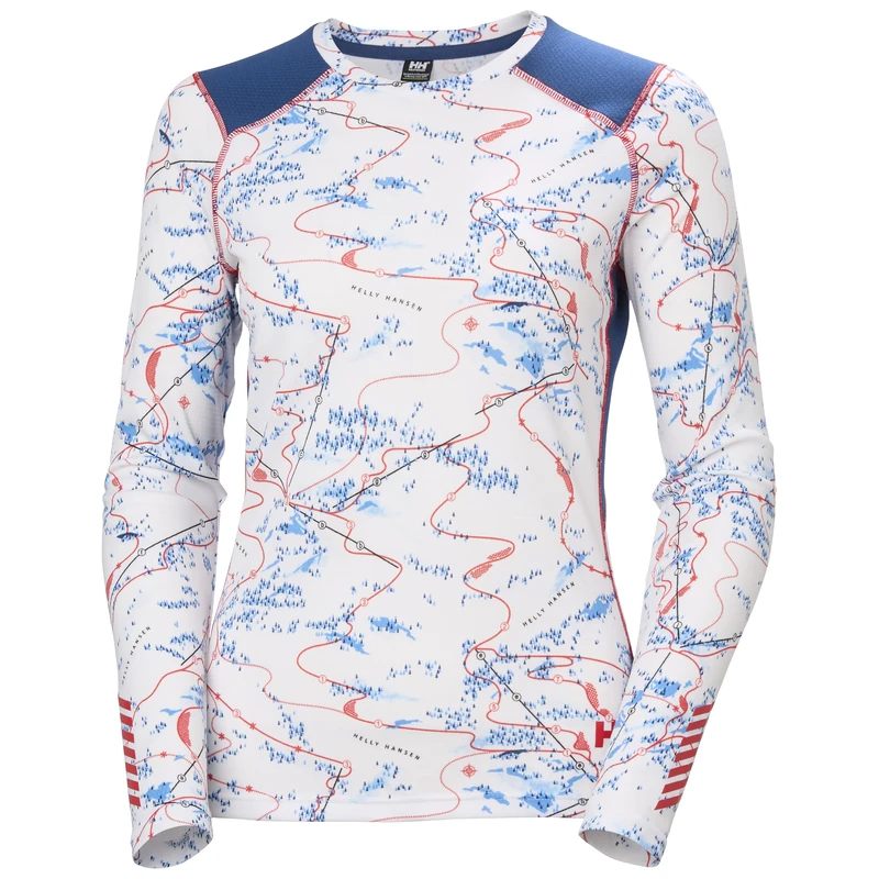 Helly Hansen Women's W LIFA Active Crew, White, L