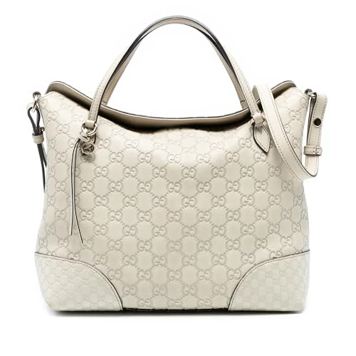 Gucci Pre-Loved Medium Guccissima Bree Fold Over Tote