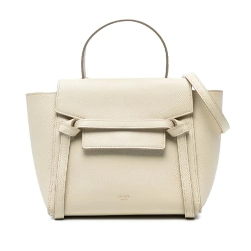 Celine Pre-Loved Nano Grained Calfskin Belt Bag Satchel