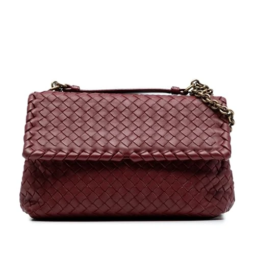 Bottega Veneta Pre-Loved Small Nappa Intrecciato Olimpia Shoulder Bag