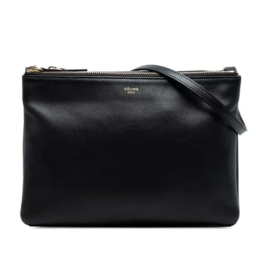 Celine Pre-Loved Large Lambskin Trio Crossbody