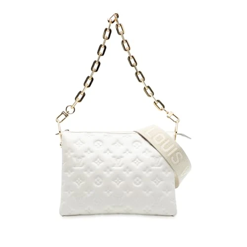 Louis Vuitton Pre-Loved Monogram Embossed Puffy Lambskin Coussin PM Handbag
