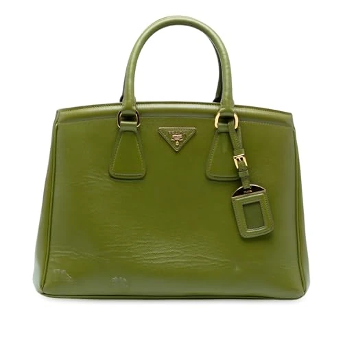 Prada Pre-Loved Saffiano Vernice Parabole Tote Bag