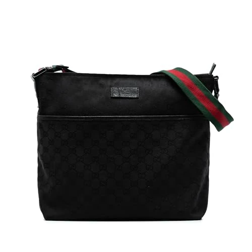 Gucci Pre-Loved GG Canvas Web Crossbody