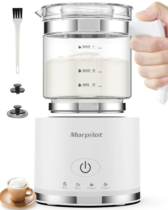 White Crystal Milk Frother