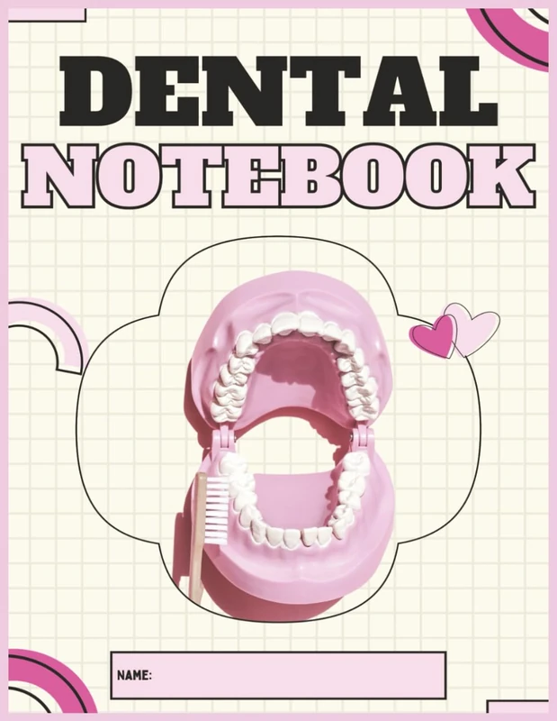 Dental College Ruled Notebook: Dental Theme College Ruled Notebook