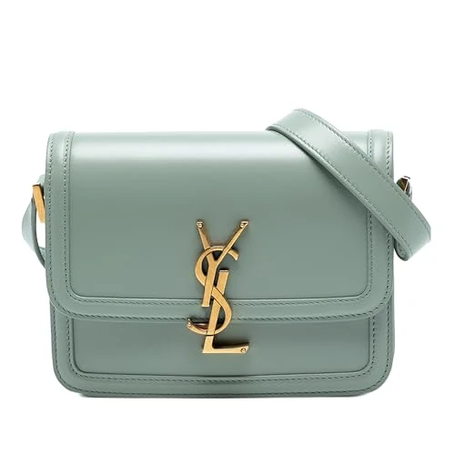 Yves Saint Laurent Pre-Loved Small Calfskin Solferino Satchel In Box