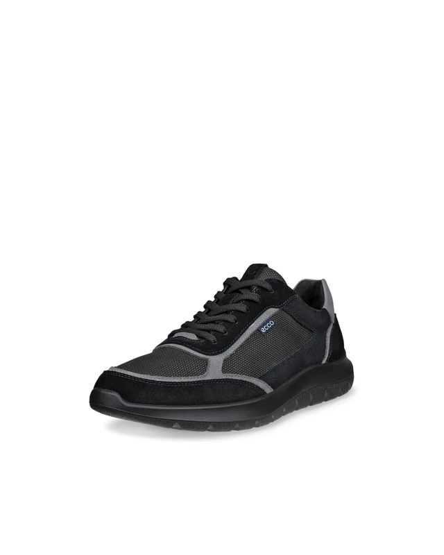 ECCO Men's City Stride Trainer Black/Steel 40