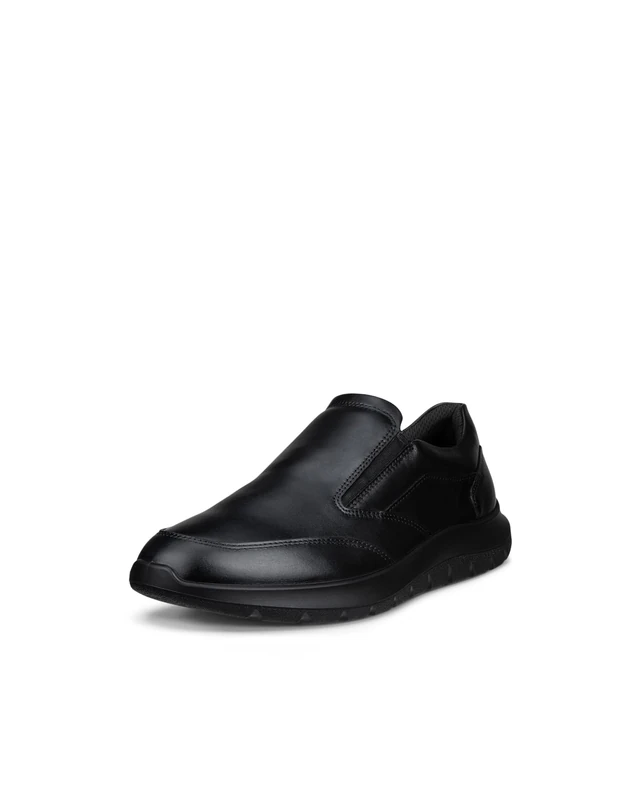 ECCO Men's City Stride Slip-On Trainers, Black, 12 UK