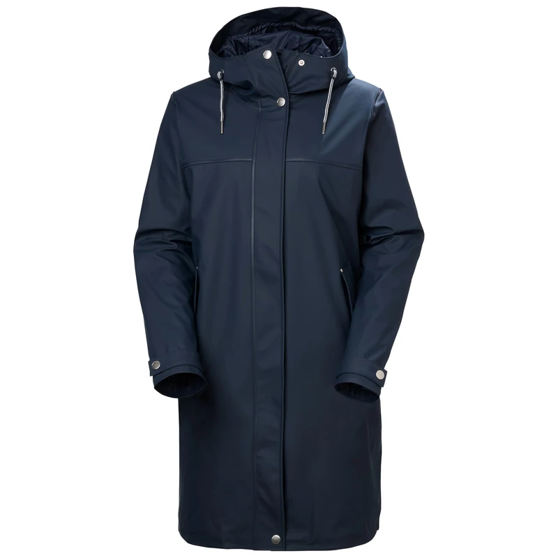 Helly Hansen Women's W Moss Ins Pu Coat, Navy, M