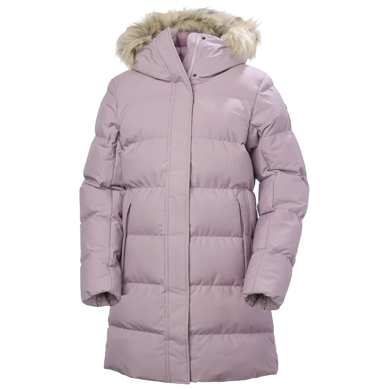 Helly Hansen Women's W Blossom Puffy Parka, Purple Clay, M
