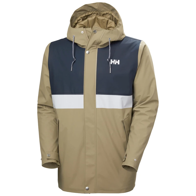 Helly Hansen Men's Moss Insulated Pu Coat, Pebble, XL