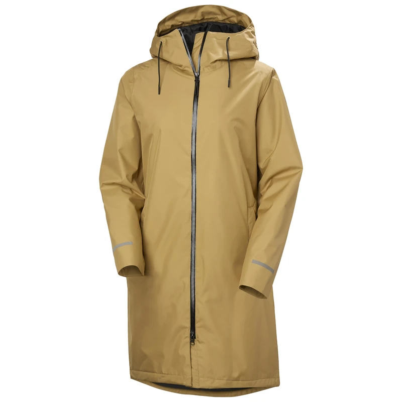 Helly Hansen Women's W Aspire Rain Coat, Elmwood, M
