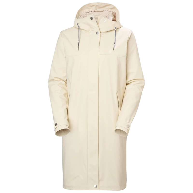 Helly Hansen Women's W Moss Ins Pu Coat, Cream, M