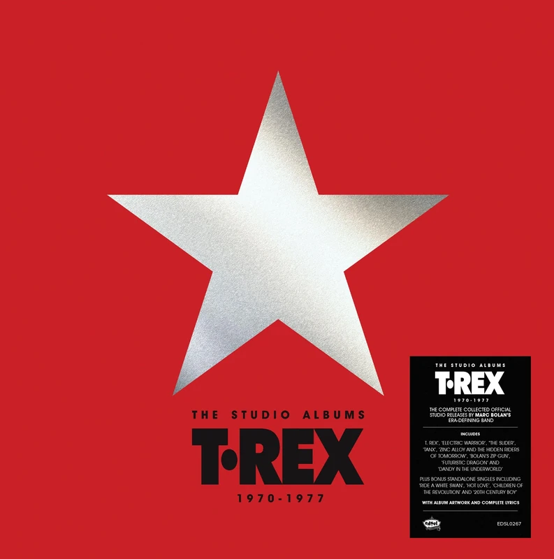 T. Rex, The Studio Albums 1970 - 1977 - Deluxe Packaging