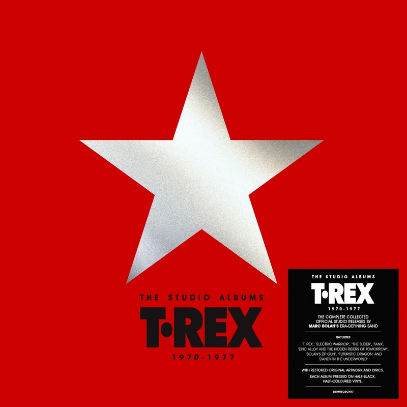 T. Rex, The Studio Albums 1970 - 1977 [VINYL]