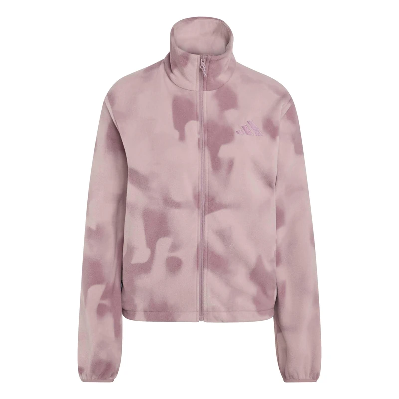 adidas Women's Terrex Multi Climawarm Full Zip Fleece Sweatshirt, magic mauve/Dual Lilac, XS