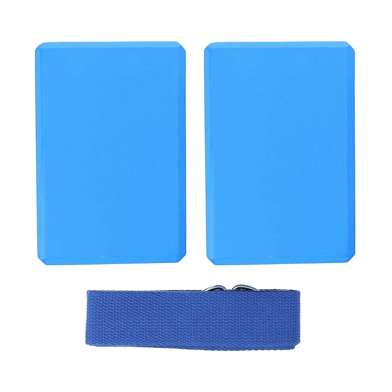 BUGUUYO Yoga Resistance Band with EVA Blocks and Stretch Strap Lightweight Pull-band Kit for Pilates Home Gym Women Fitness Yoga Equipment for Stretching and Physical Therapy