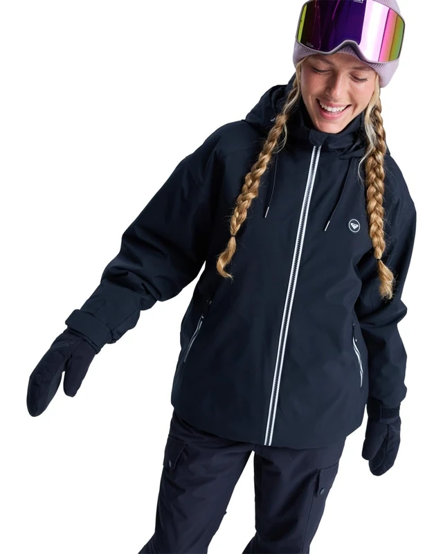 Roxy Technical Snow Jacket Landscape JK Womens Black M