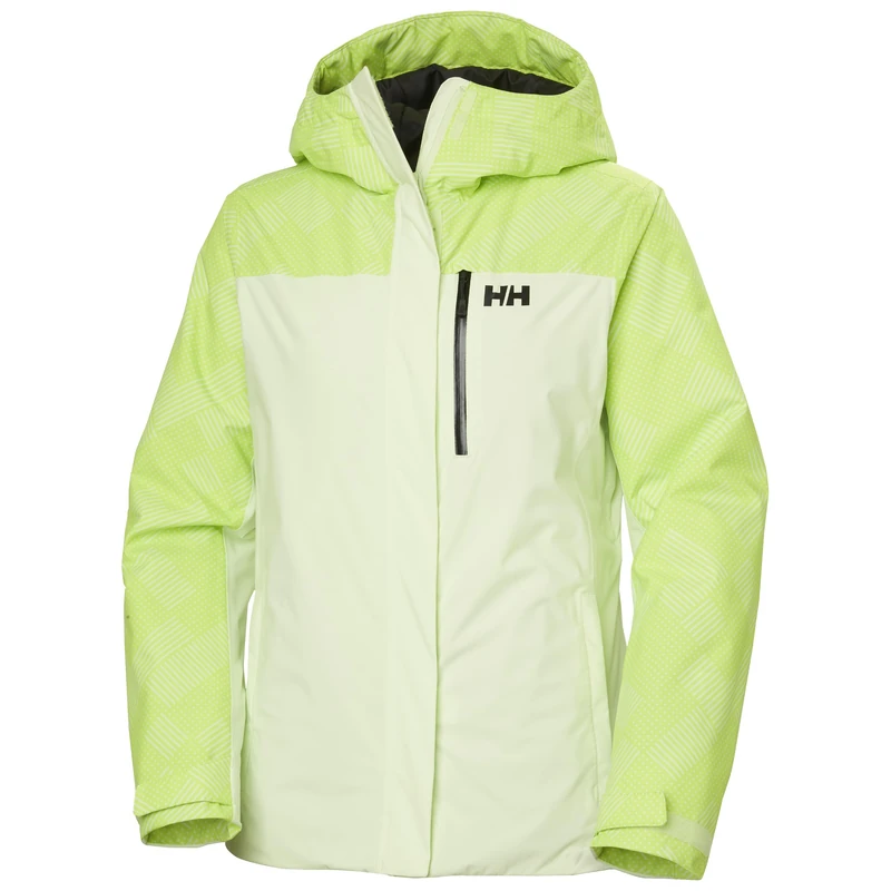 Helly Hansen Women's W Snowplay Jacket, Washed Lime, L