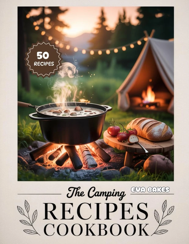 The Camping Recipes Cookbook: Easy, Delicious, and Portable Meals & Desserts for Camping, Hiking, and Outdoor Adventures