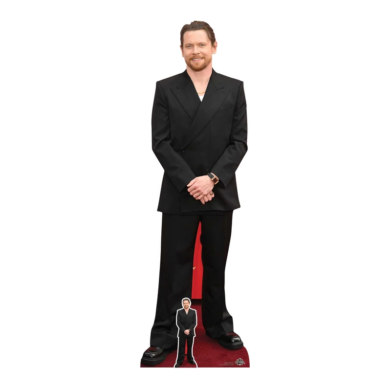 Star Cutouts CS1245 Jack O’Connell – 174cm Lifesize Cardboard Cutout | Ideal for Film Fans, Parties & Celebrity Displays