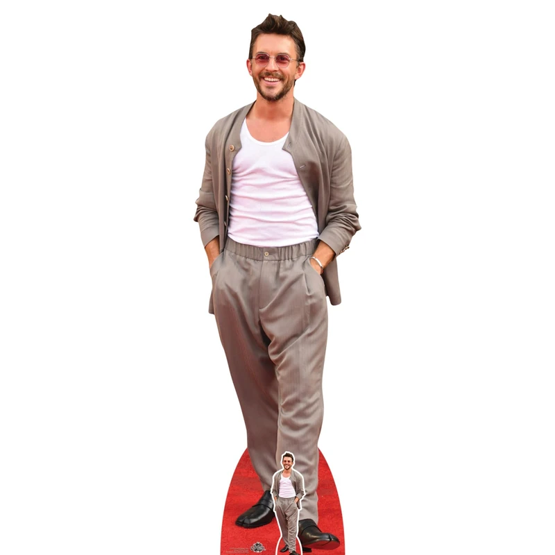 Star Cutouts CS1273 Jonathan Bailey – 181cm Lifesize Cardboard Cutout | Fun Celebrity Display for Theatre & Screen Fans