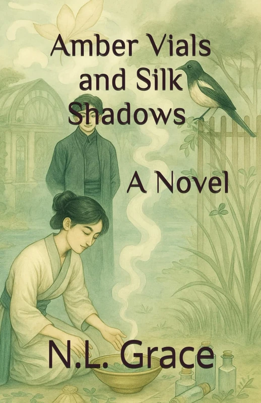 Amber Vials and Silk Shadows - A Novel