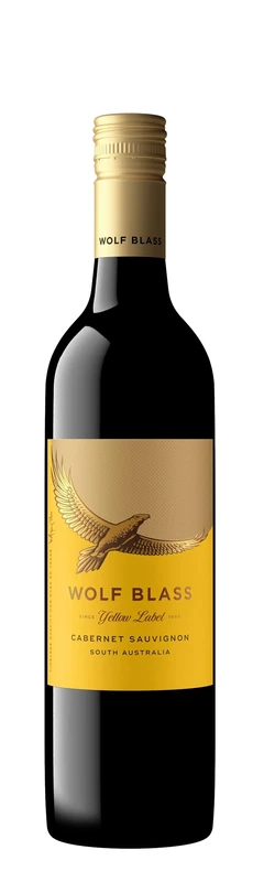 Wolf Blass Yellow Label Cabernet Sauvignon, 750ml (Pack of 6)