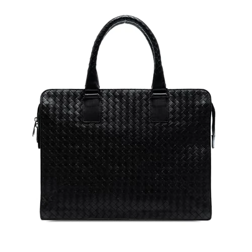 Bottega Veneta Pre-Loved Nappa Intrecciato Business Bag