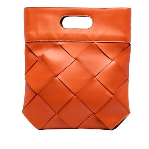 Bottega Veneta Pre-Loved Small French Calfskin Slip Tote Bag