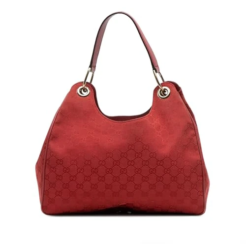Gucci Pre-Loved GG Canvas Shoulder Bag