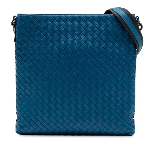 Bottega Veneta Pre-Loved Nappa Intrecciato VN Crossbody Bag