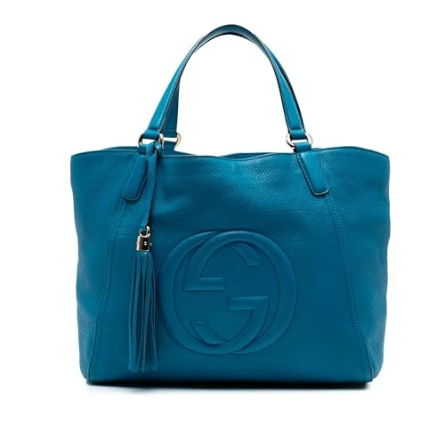 Gucci Pre-Loved Medium Leather Soho Cellarius Tote Bag