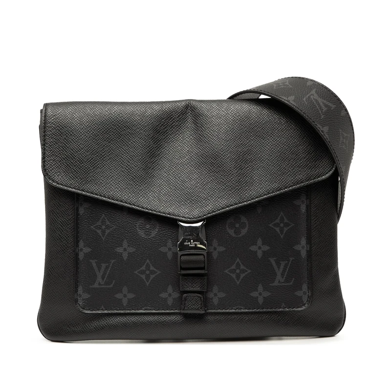 Louis Vuitton Pre-Loved Taigarama Outdoor Flap Messenger Crossbody Bag