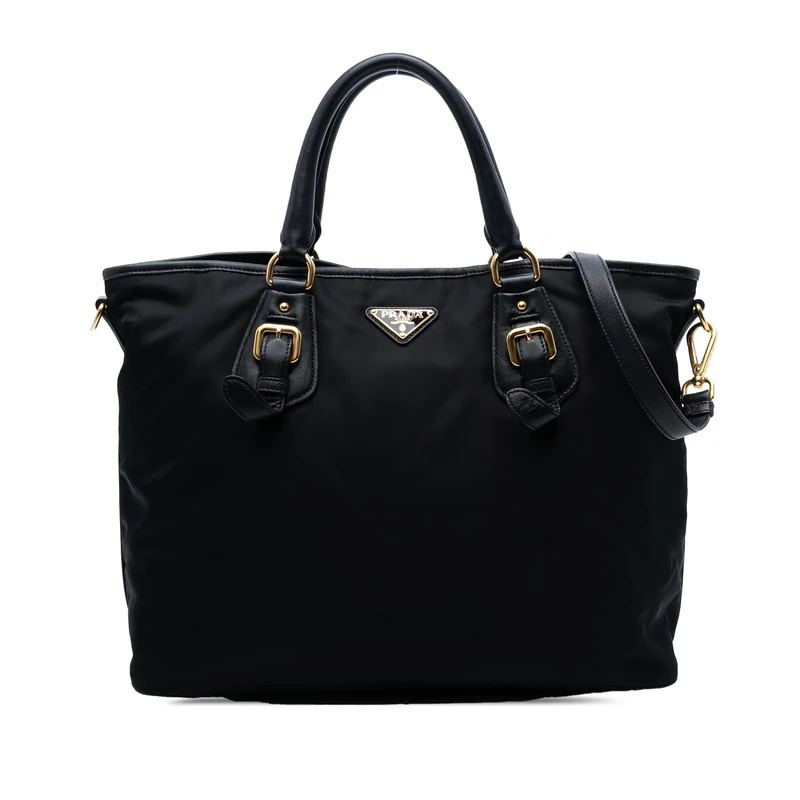 Prada Pre-Loved Tessuto Satchel