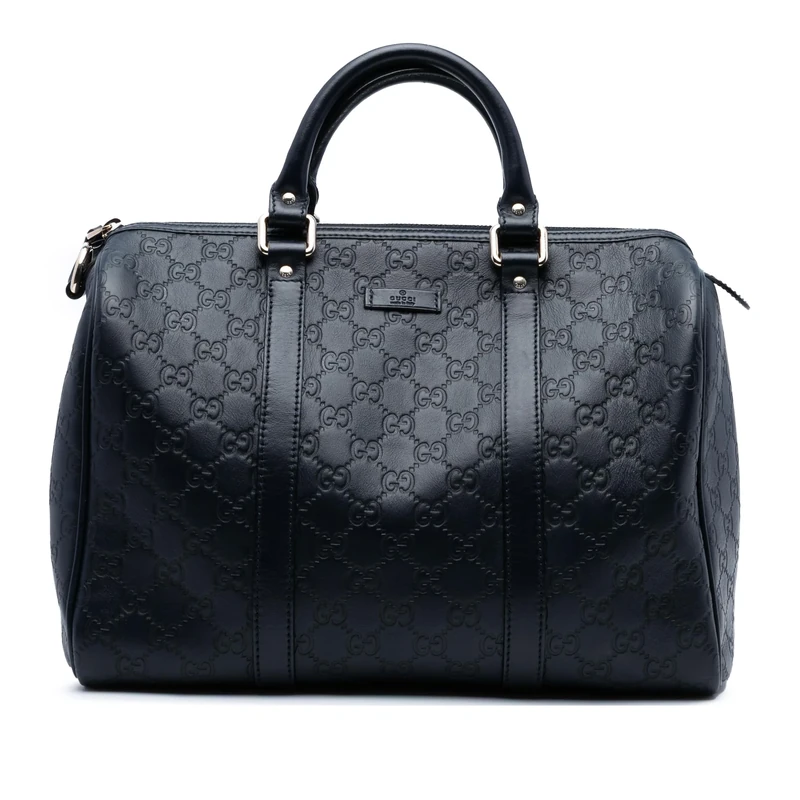 Pre-Loved Medium Guccissima Joy Boston Bag