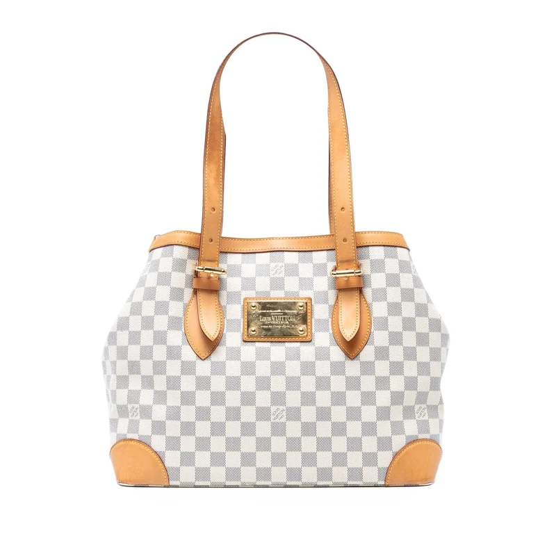 Louis Vuitton Pre-Loved Damier Azur Hampstead MM