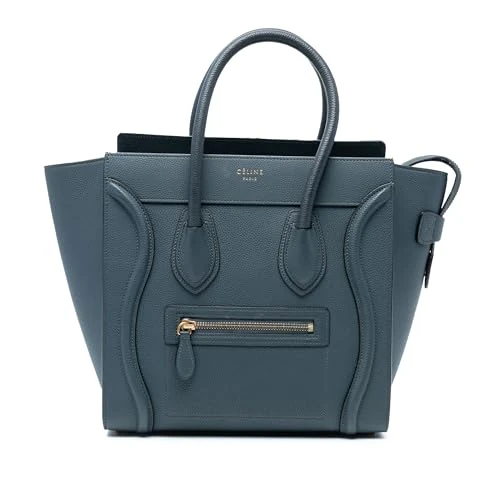 Celine Pre-Loved Micro Calfskin Luggage Tote