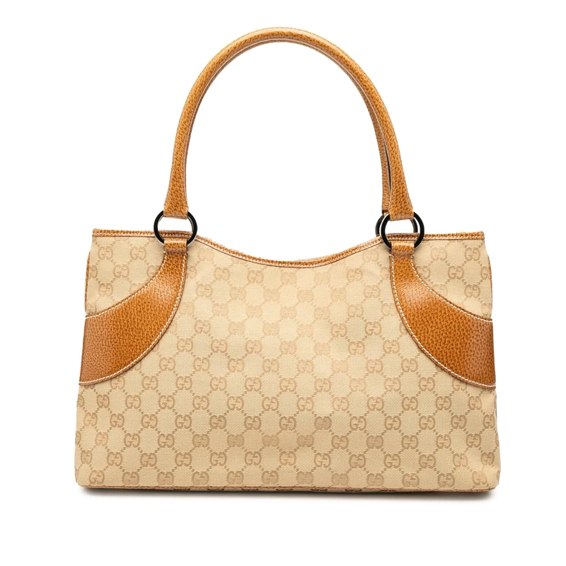 Gucci Pre-Loved GG Canvas Tote Bag