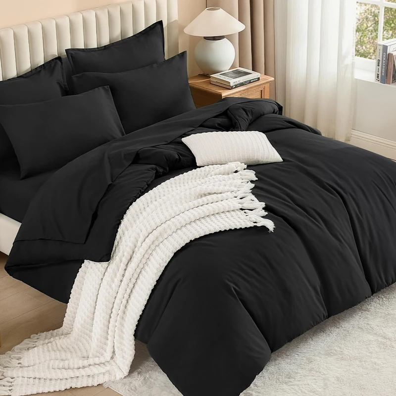 Litanika Twin/Twin XL Comforter Set with Sheets - 5 Pieces Bed in a Bag