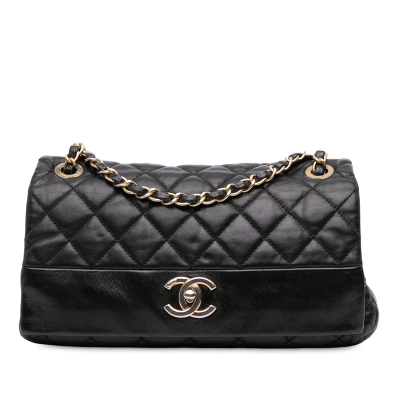Chanel Pre-Loved Medium Quilted Calfskin Soft Elegance Flap