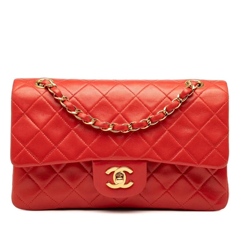 Chanel Pre-Loved Small Classic Lambskin Double Flap