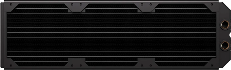 CORSAIR Hydro X Series XR5 NEO V2 360mm Custom Cooling Radiator – Compatible with iCUE LINK Fans, 3x120mm Fan Mounts, Screw Protection Plates, G1/4” Threads – Black