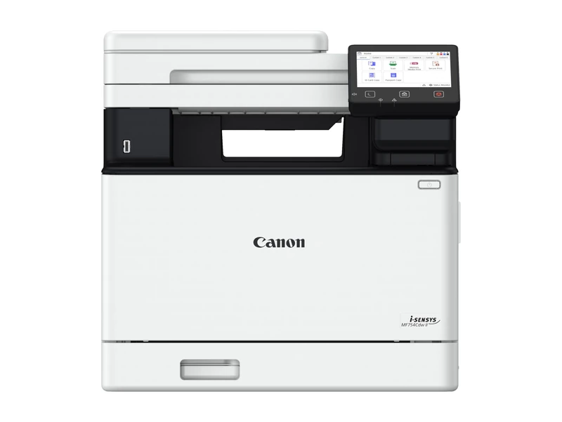 Canon i-SENSYS MF754Cdw II - All-In-One Colour Laser Printer - Wireless, Wi-Fi, PC Connected & Network - A4 Print, Copy, Scan, Fax - 33ppm, Auto Duplex Print, Auto Scan - Compatible w/Mac, Windows